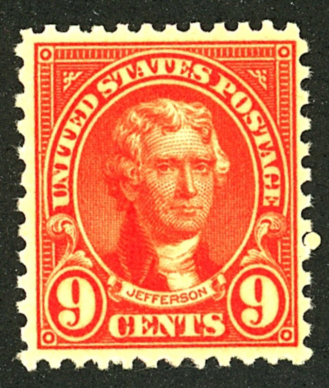 U.S. #641 MINT OG NH