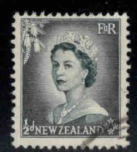 New Zealand Scott 288 used QE2 stamp