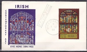 Ireland, Scott cat. 274. Stained Glass Window, issue. First day cover. ^