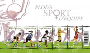 Belgium 2011  -  Sports   - MNH  S/Sheet # 2515