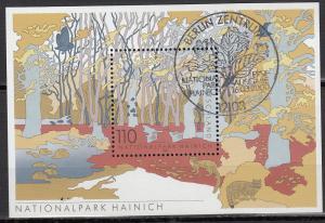 Germany - 2000 National Park First Day cancel  Mi#  Bl.52 (9193)