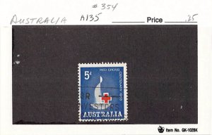 Australia 354 Used Red Cross 1963 (SC0_664)