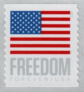 2023 63c Forever Flag & Freedom, Coil Single Scott 5789 Mint F/VF NH