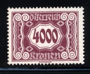 Austria 1924  Scott #J130 MLH