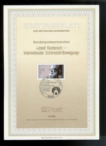 GERMANY (52) Ersttagsblatt FDC Presentation Cards