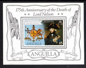 Anguilla MNH Scott #433 Souvenir sheet Lord Nelson