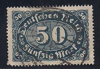 Germany Sc. # 198 Used Inflation Wmk. 126 - L24