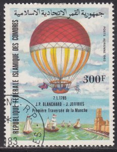 Comoro Islands C124 Early Balloon Flights 1983