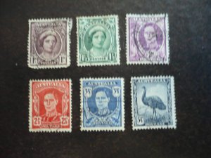 Stamps - Australia - Scott# 191-196 - Used Set of 6 Stamps