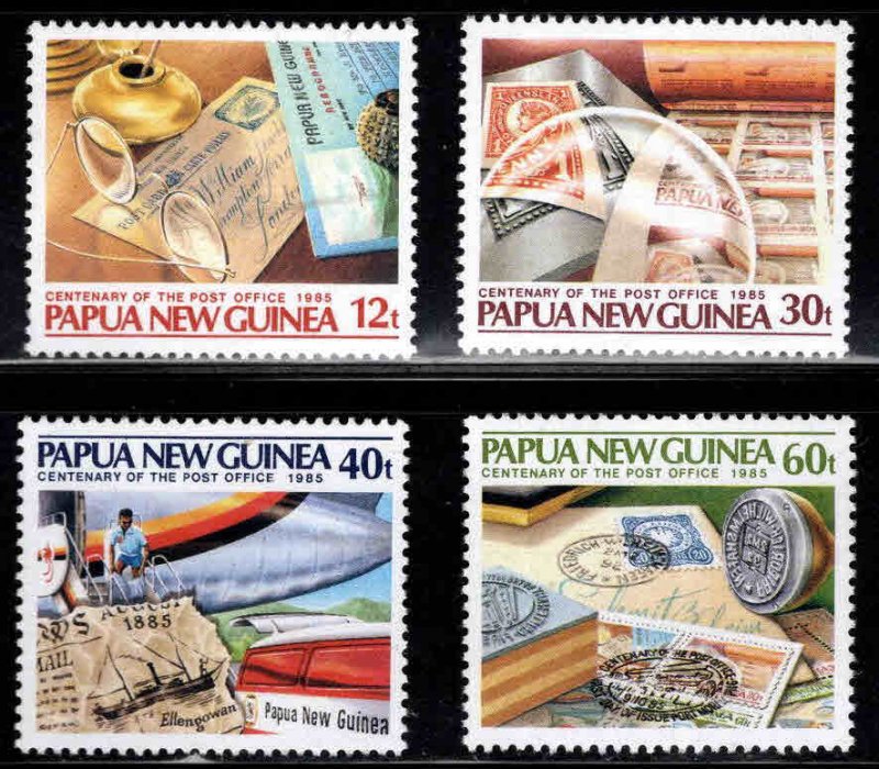 Papua New Guinea Scott 627-630 MNH** Post office centenary