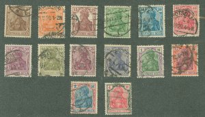 Germany #118-32 Unused Single (Complete Set)