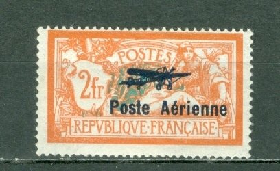 FRANCE 1927 AIR  GENUINE #C1 MINT VERY LIGHT H...$200.00