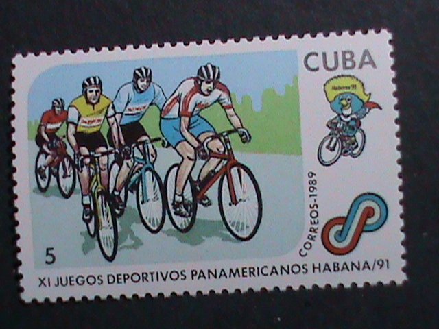 ​CUBA -1989 SC# 3179 11TH PAN-AMERICAN GAMES HAVANA MNH- WE SHIP TO WORLD WIDE