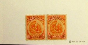 COLOMBIA Sc 415 NH ISSUE OF 1932 - PAIR - GOLD MINING