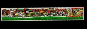 Mozambique 1979 - Fighting Independence - Strip of 5 Stamps - Scott 637-41 - MNH