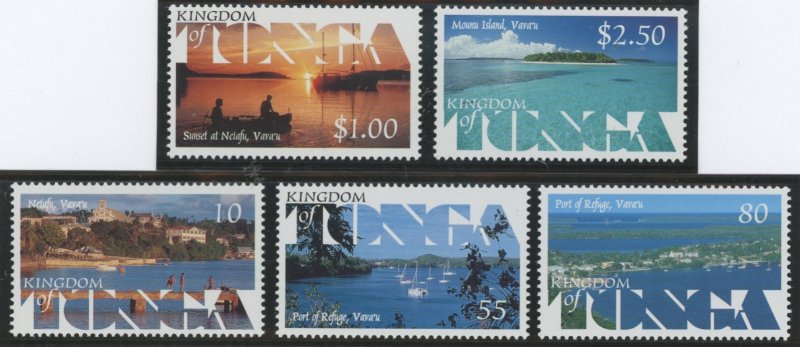 Tonga #1018-1022 Mint (NH) Single (Complete Set)