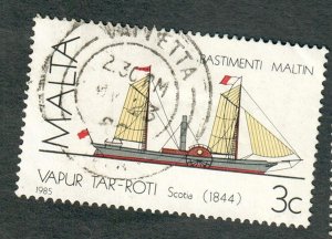 Malta #670 used single