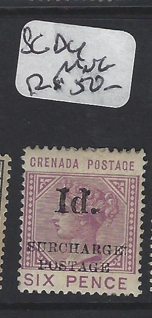 GRENADA  (PP0405B)   POSTAGE DUE SG D4   MNG