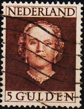 Netherlands. 1949 5g S.G.700a Fine Used