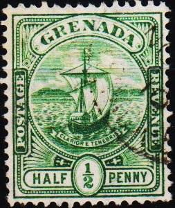 Grenada. 1906 1/2d S.G.77 Fine Used