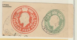 Great Britain Postal Stationery Cut Out UK British Colonies Colonies A17P8F251-