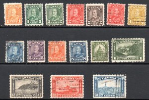 CANADA 162-177 USED SCV $85.45 BIN $16.00 ROYALTY, PLACES