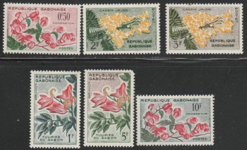 Gabon #154-159 Mint Hinged Full Set of 6