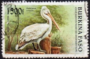 Burkina Faso 1090 - Used - Pelican (cv $4.50)