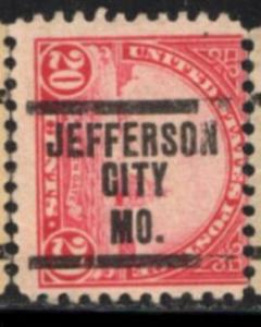 US Stamp #567x207 - Golden Gate - Regular Issue 1922-5 Precancel INVERT
