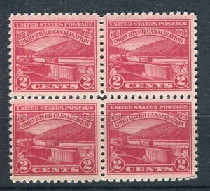 USA; 1930 . Pictorial issue MINT MNH Unmounted 2c. BLOCK, Canalization