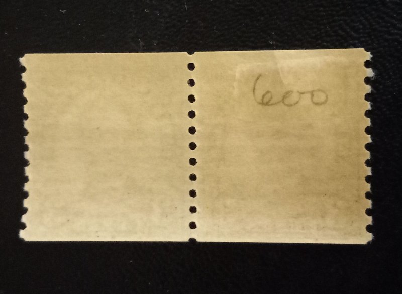 US Scott #600 MNH OG PAIR 1924