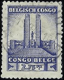BELGIAN CONGO   #181 USED (2)