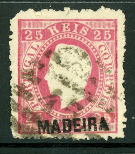 Madeira 1871 Portugal Definitive Scott #23 VFU A66