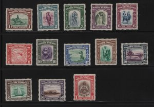 N. Borneo Scott # 193 - 205 VF mint  OG lightly hinged cv $ 240 ! see pic !