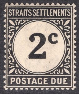 STRAITS SETTLEMENTS SCOTT J2