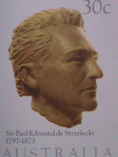 ​AUSTRALIA-1983 SC #885-8 AUSTRALIA INLAND EXPLORERS SCULPTURES MNH-VERY FINE