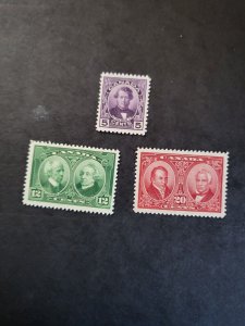 Stamps Canada Scott #146-8 never hinged