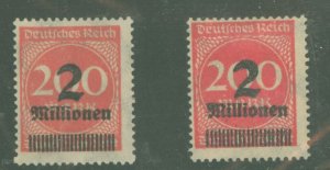 Germany #269/269b Unused Single