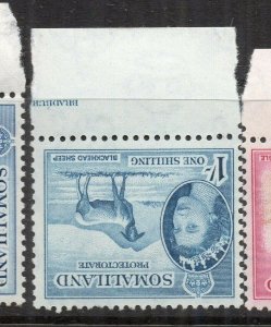 Somaliland QEII 1950s Early Issue Fine Mint Hinged 1S. NW-137501