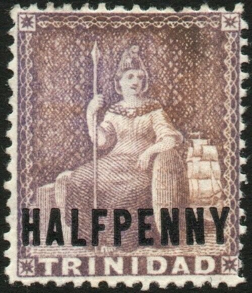 TRINIDAD-1879-82 ½d Mauve Sg 99 MOUNTED MINT V48581