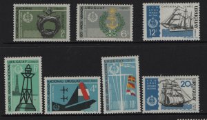 URUGUAY   760-762, C340-C343  MINT HINGED  SET,