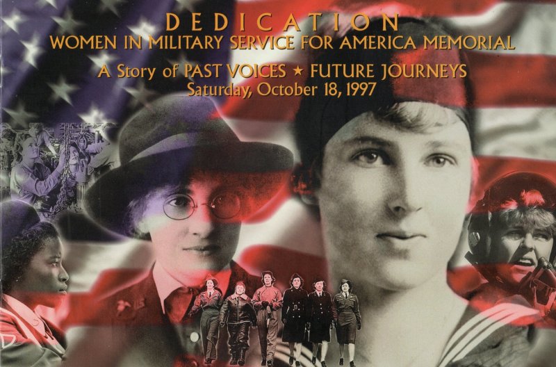 SC# 3174 - Women in Military Service - Memorial Dedication Program & Ticket