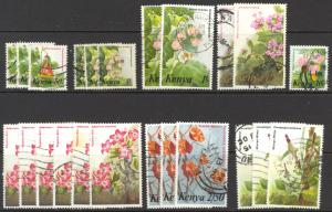 Kenya Sc# 247-257 (Assorted) Used Lot/23 1983 Flowers