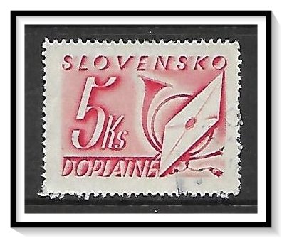 Slovakia #J37 Postage Due Used