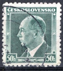 Czechoslovakia; 1937: Sc. # 227: Used Cpl. Set