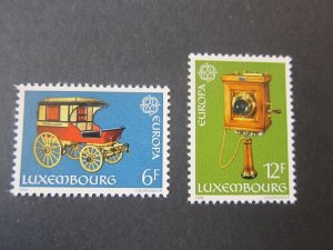 Luxembourg 1979 Sc 624-25 set MNH