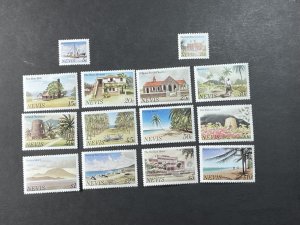 NEVIS # 121-134-MINT/NEVER HINGED---COMPLETE SET---1982