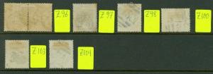 EDW1949SELL : GREAT BRITAIN Incredible collection of all GB Used in Malta Scarce