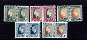 South Africa 74-78 MNH 1937 KGVI Coronation set