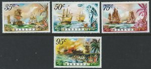 Barbuda Scott 209-212 MNH! 